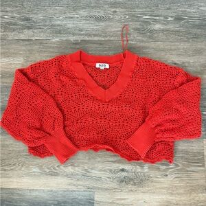 525 cropped sweater S